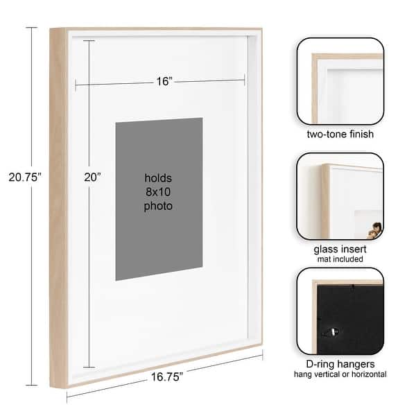 dimension image slide 7 of 9, Kate and Laurel Gibson Photo Frame Set