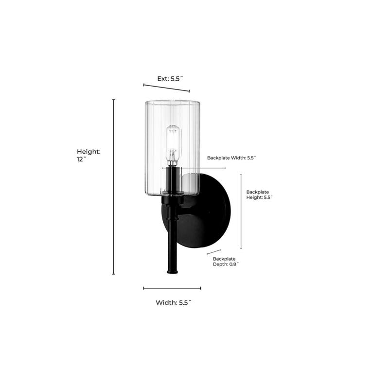 Millennium Lighting 9921 Chastine 12" Tall Wall Sconce