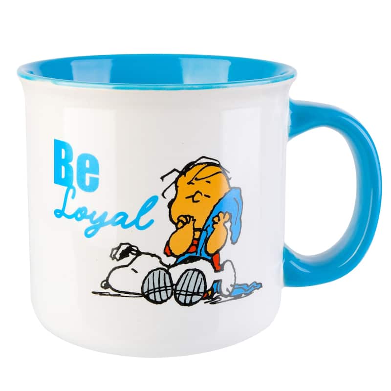 Peanuts Be Happy 4 Pack 21 OZ Mugs