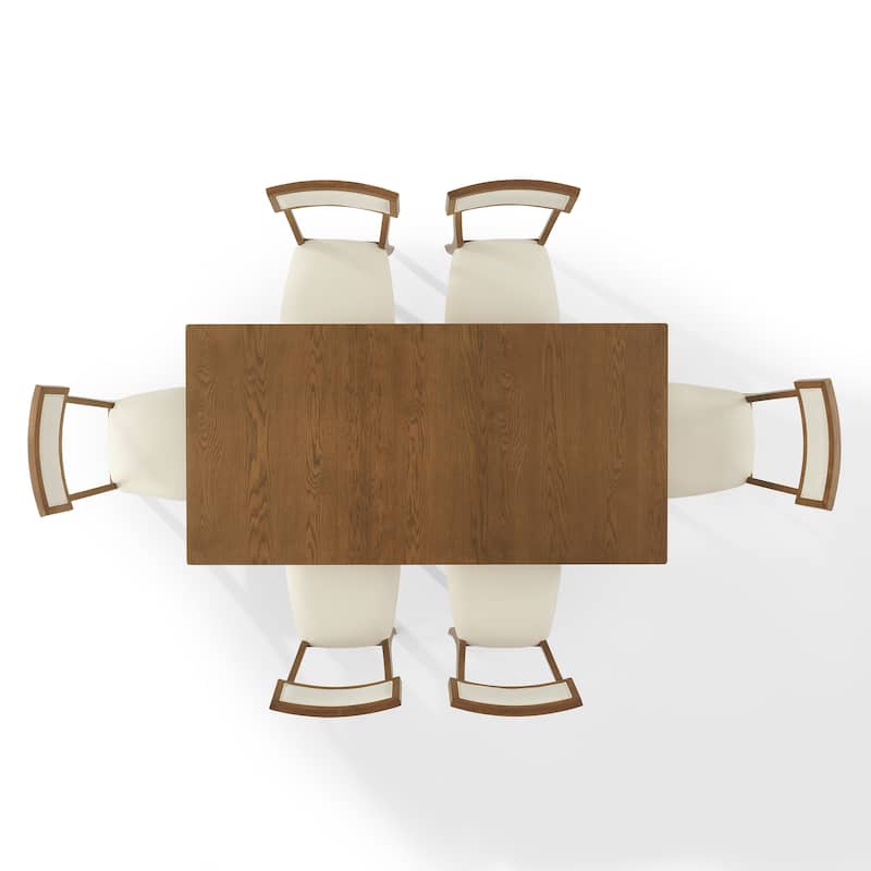 Crosley Alessia 7-Piece Dining Table Set For 6