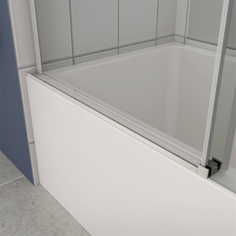 Bathtub Shower Door,Sliding Door,with 5/16" Tempered Glass