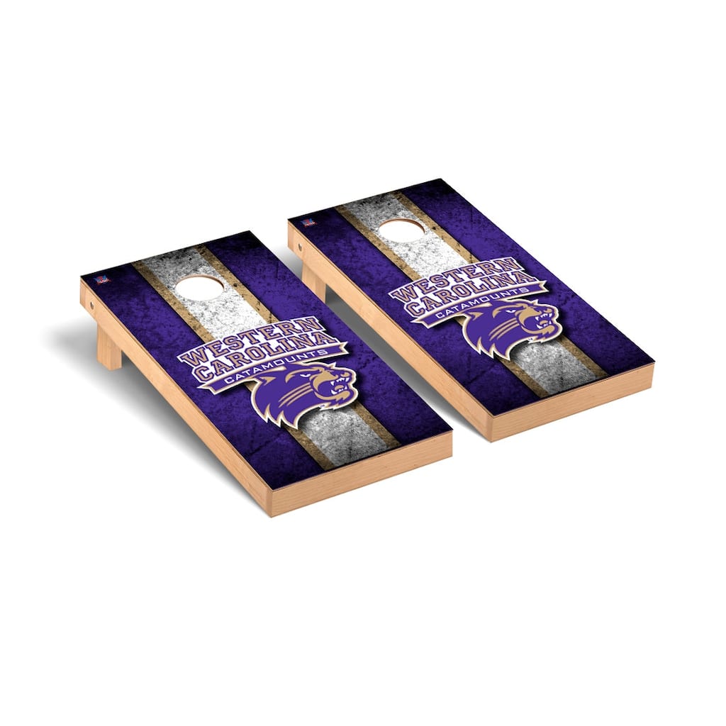 Western Carolina Catamounts Vintage Cornhole Board Set