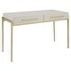 preview thumbnail 4 of 4, Uttermost 22900 48" MDF and Metal 2 Drawer Writing Desk