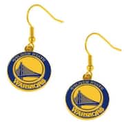 warriors golden state nba charm gift necklace tag dog dangle earring