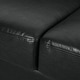 preview thumbnail 14 of 38, Drury Channel Stitch Faux Leather Sofa with Nailhead Trim by Christopher Knight Home - 83.00" L x 32.50" W x 27.00" H
