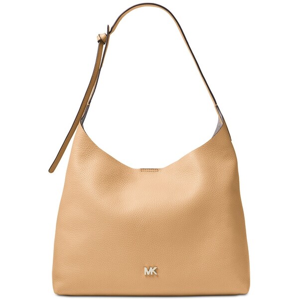 michael kors tan hobo bag