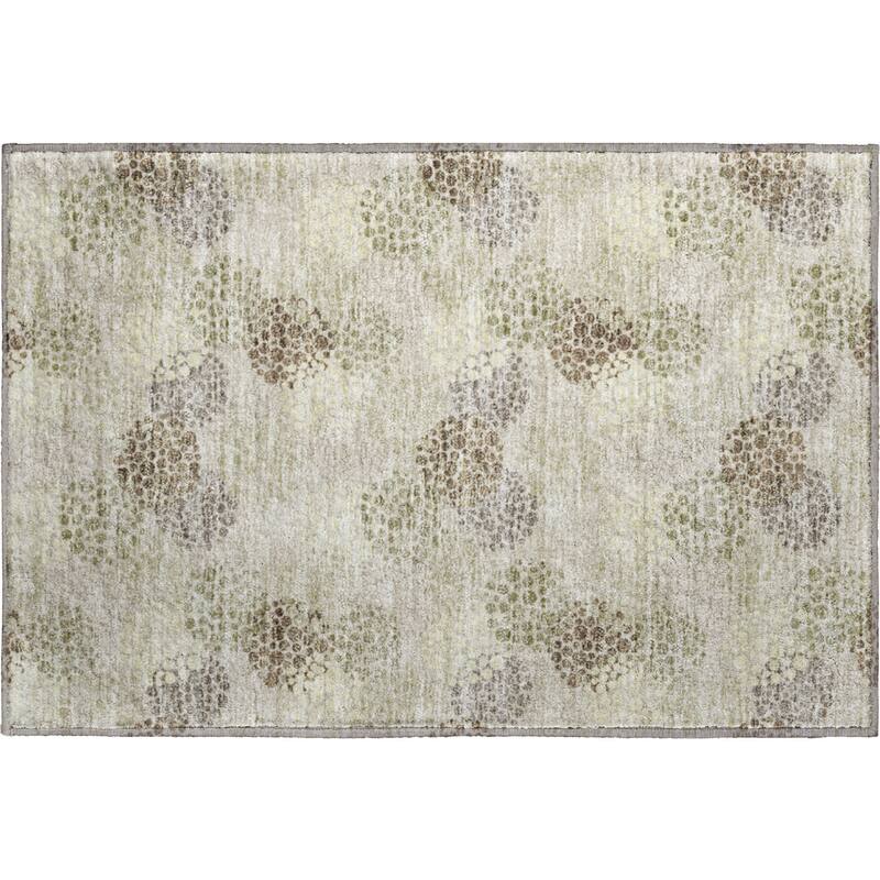 Premium Washable Super Soft Contemporary Clusters Mayfield Rug