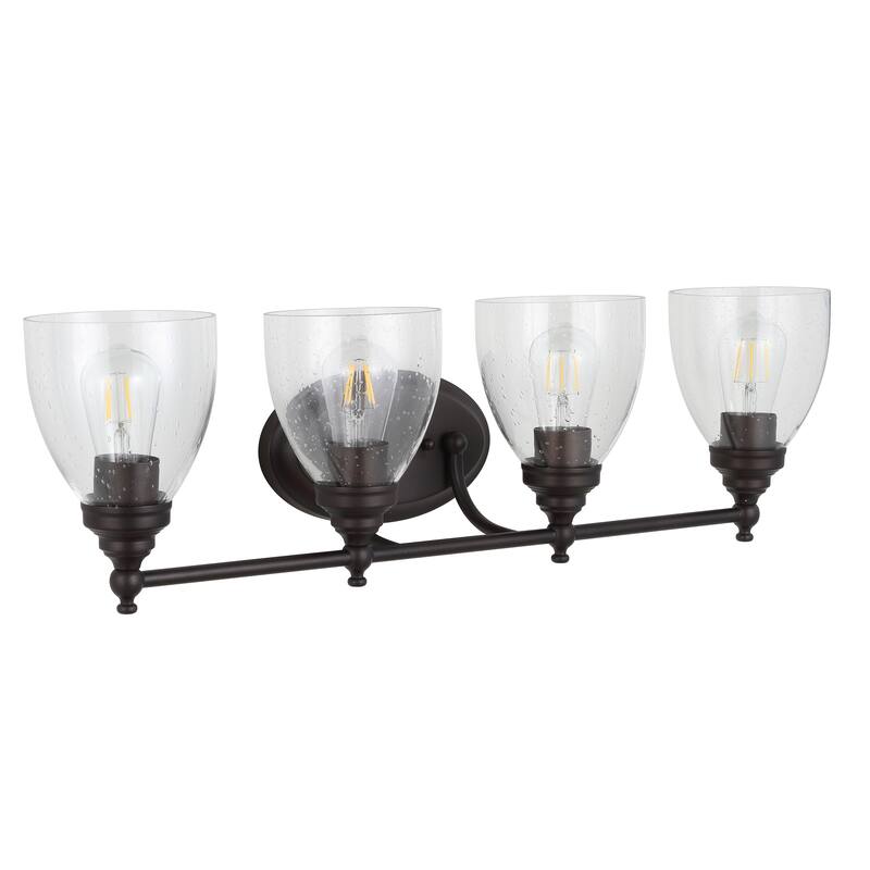 Magnolia Metal/Glass LED Vanity, by JONATHAN Y