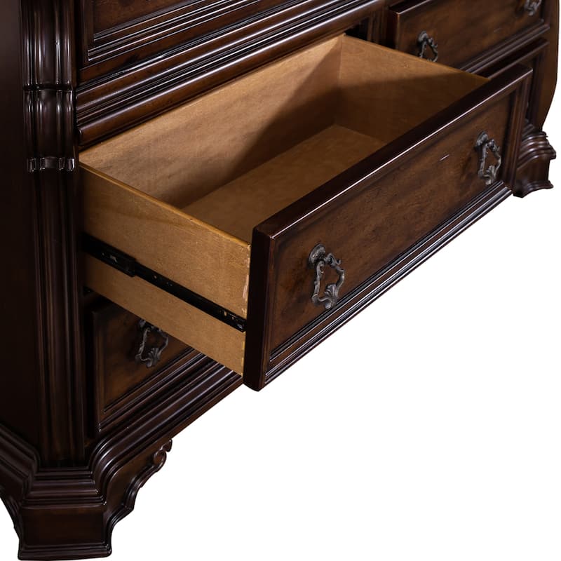 Liberty Furniture Arbor Place Sleigh Bed, Dresser & Mirror, Chest, Night Stand - California King, King or Queen