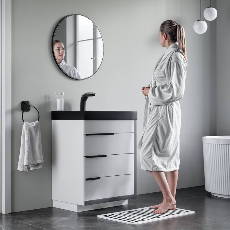 Catton Round Mirror - 24" Diameter