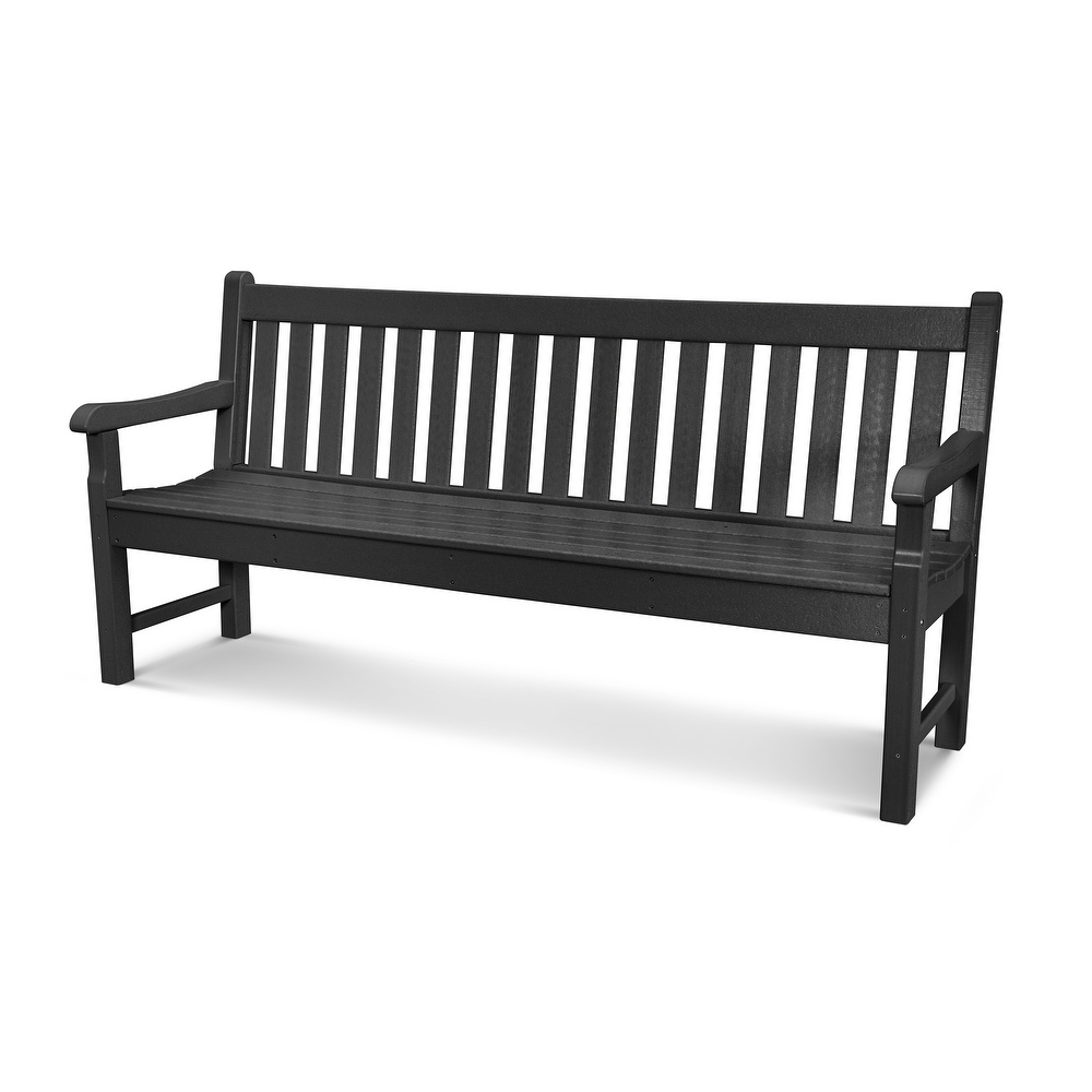 Polywood black hot sale bench
