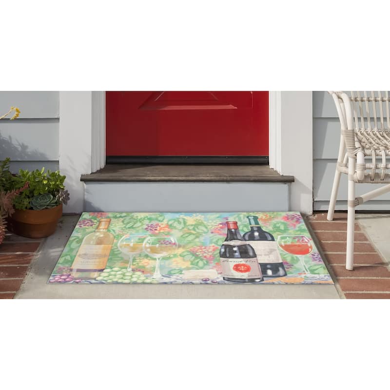 Liora Manne Illusions Cheers Indoor/Outdoor Mat