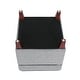 preview thumbnail 145 of 149, Adeco Square Storage Ottoman 17 inch Footstool