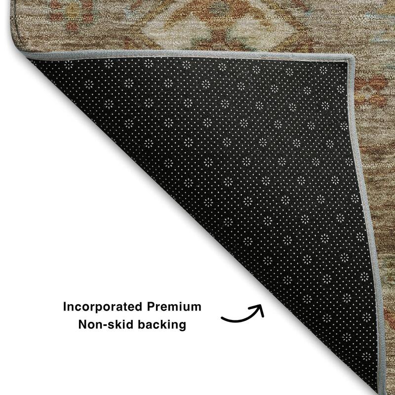 Premium Washable Super Soft Traditional Karachi Mayfield Rug