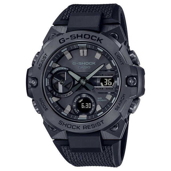 時計 G-SHOCK GST-B400X-1A4JF GSTB400X-1A4 | Black G-Steel Watch - G-SHOCK | CASIO