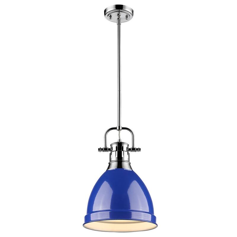 Golden Lighting Duncan Single Light 9" Wide Mini Pendant