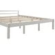 preview thumbnail 29 of 28, Sturdy Design Platform Bed Frame with Headboard, Wood Slat Support, No Box Spring Needed, Queen