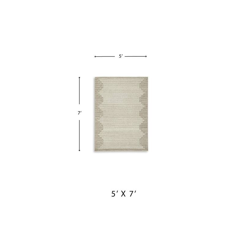 Signature Design by Ashley Emorymore Beige/Brown Rug