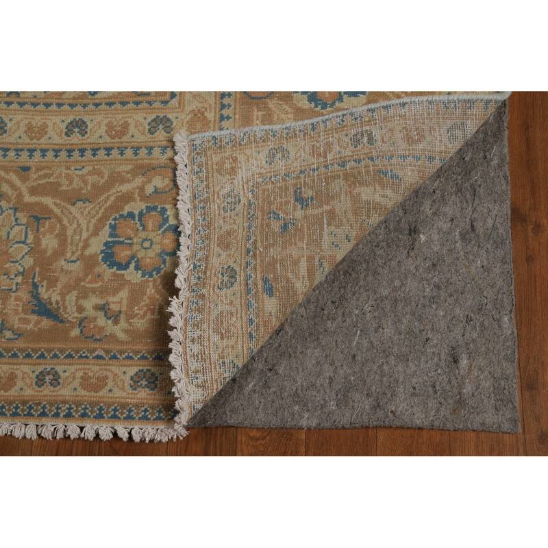 Traditional Najafabad Persian Vintage Rug Hand-Knotted Wool Carpet - 8'0" x 11'3"