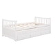 preview thumbnail 15 of 16, Elegant Twin Daybed with Trundle and Storage Drawers - Versatile & Space-Saving