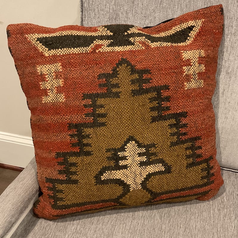HERAT ORIENTAL Handmade Kilim Throw Pillow Set