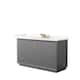 Option Dark Gray, Bronze Trim, Giotto Quartz Top