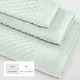 preview thumbnail 177 of 197, Linery & Co. Cotton Diamond Waffle Texture Bath Towels