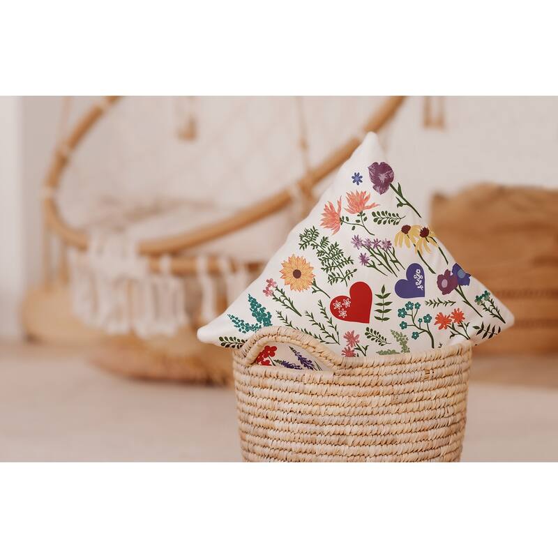 Valentine Garden Accent Pillow