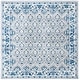preview thumbnail 19 of 54, SAFAVIEH Brentwood Dile Oriental Damask Trellis Rug 6'7" Square - Grey/Blue - Square