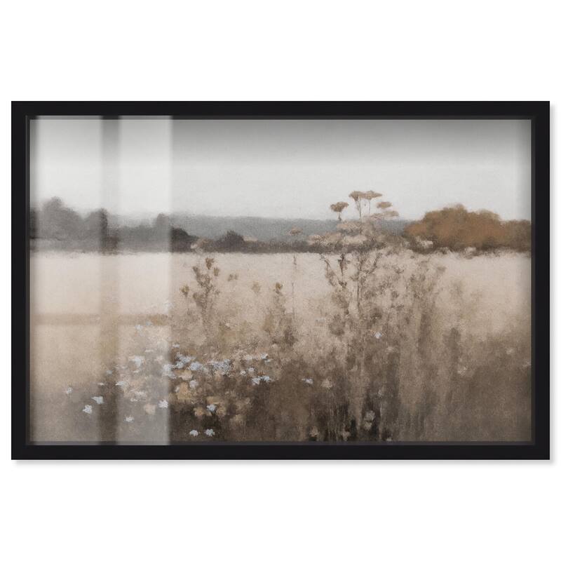 Distant Grove Shadowbox by Art Remedy - Black - 24" x 16"