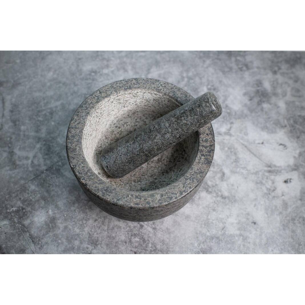 Cilio Stone Mortar & Pestle 5" x 3" x 7" Bed Bath & Beyond 36258450