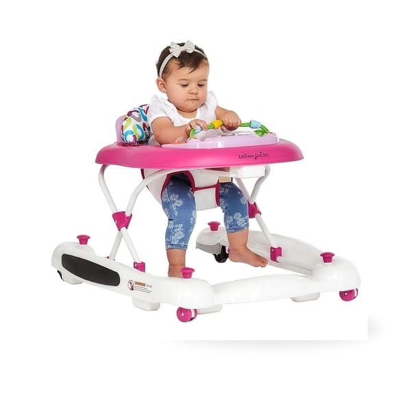 slide 2 of 15, Dream On Me Go-Getter 3-in-1 Baby Walker Pink