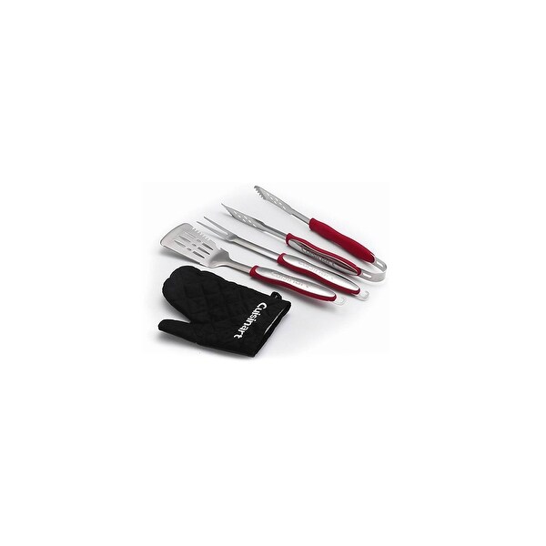 Cuisinart CGS-134 Grilling Tool Set and Grill Glove