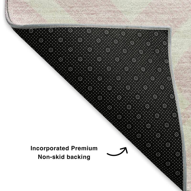Premium Washable Super Soft Modern Medallions Mayfield Rug