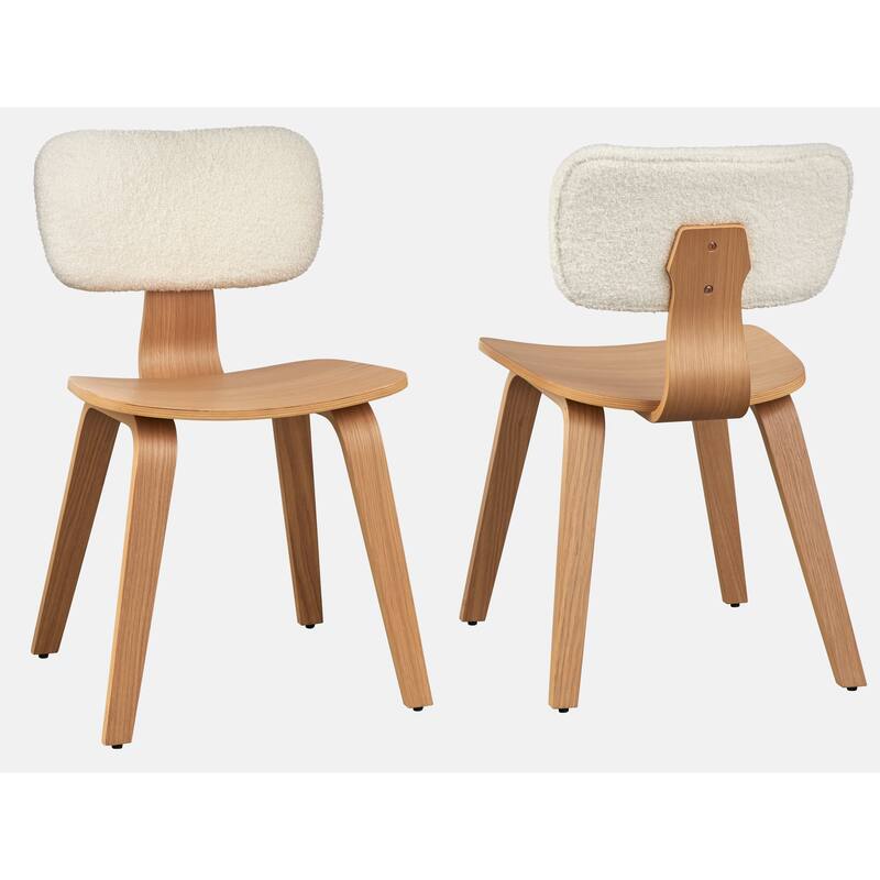 Lifestorey Sigrid 5-Piece Mid-Century Modern Dining Set