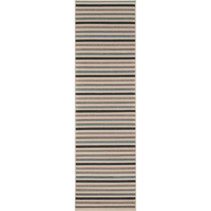 Momeni Baja Stripe Indoor Outdoor Rug