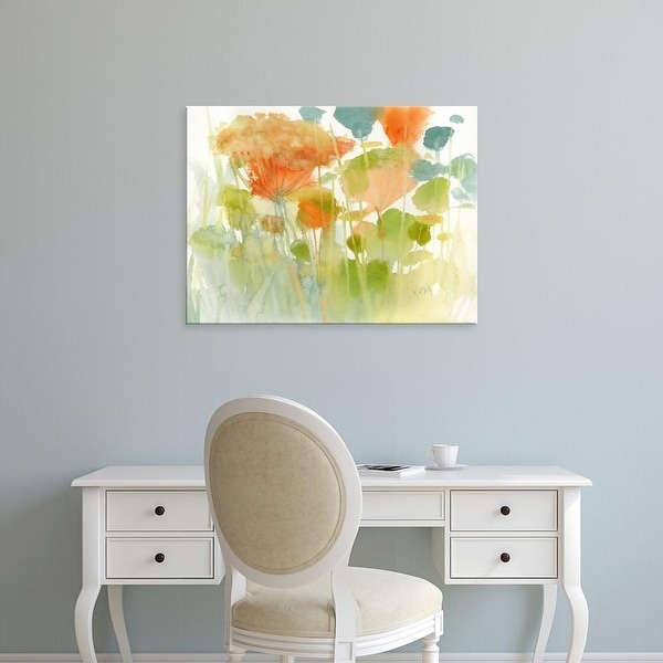 Easy Art Prints Karen Margulis's 'Summer Profusion' Premium Canvas Art