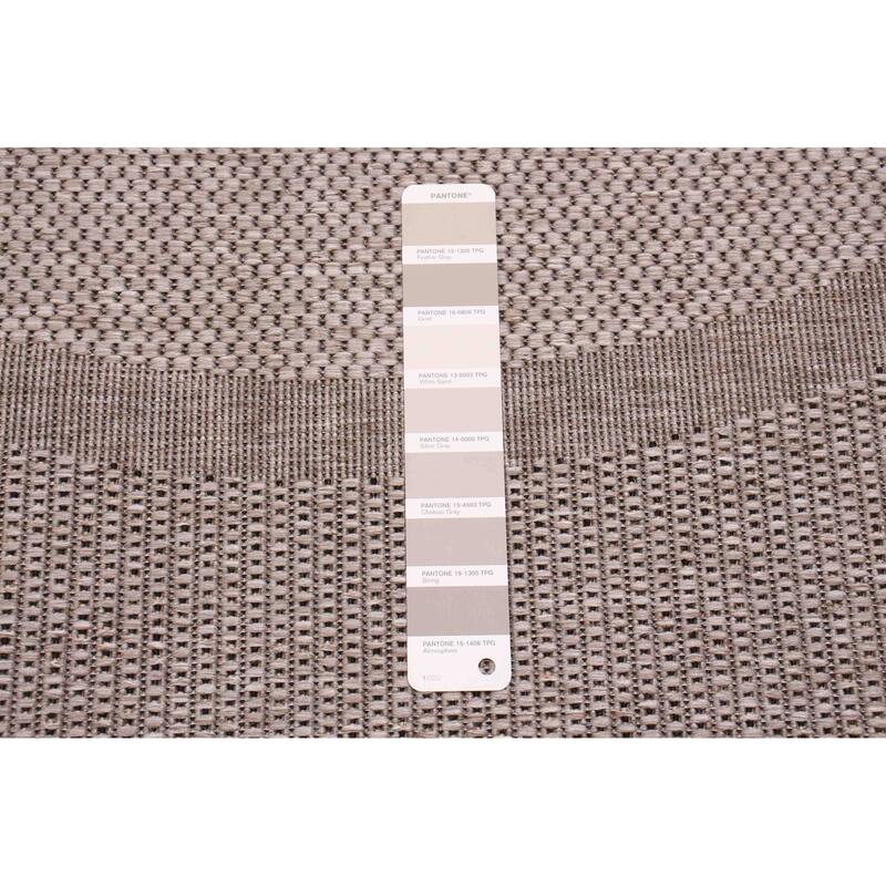 ECARPETGALLERY Machine Woven Jute Natura Polypropylene Rug