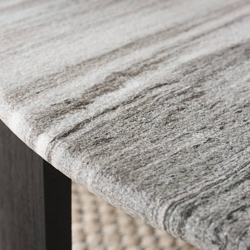 SAFAVIEH Home Dannica Marble Top Coffee Table - 35"W x 35"D x 15"H