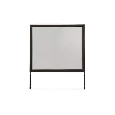 Signature Design by Ashley Neymorton Dark Brown Bedroom Mirror - 42"W x 1"D x 37"H