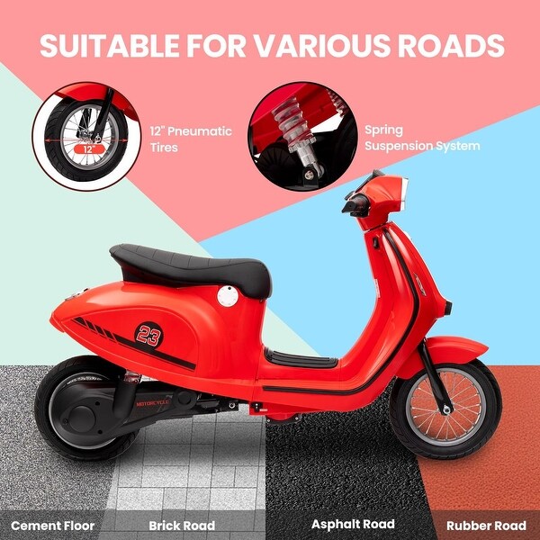 The price of a scooter and moped on sale