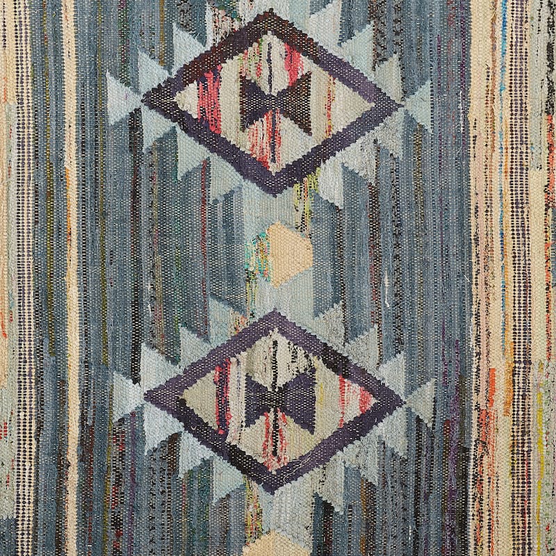 Grand Bazaar Liya Hand Woven Diamond Transitional Area Rug