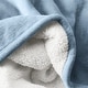 preview thumbnail 57 of 88, Bare Home Sherpa Fleece Blanket - Reversible Plush Bed Blanket