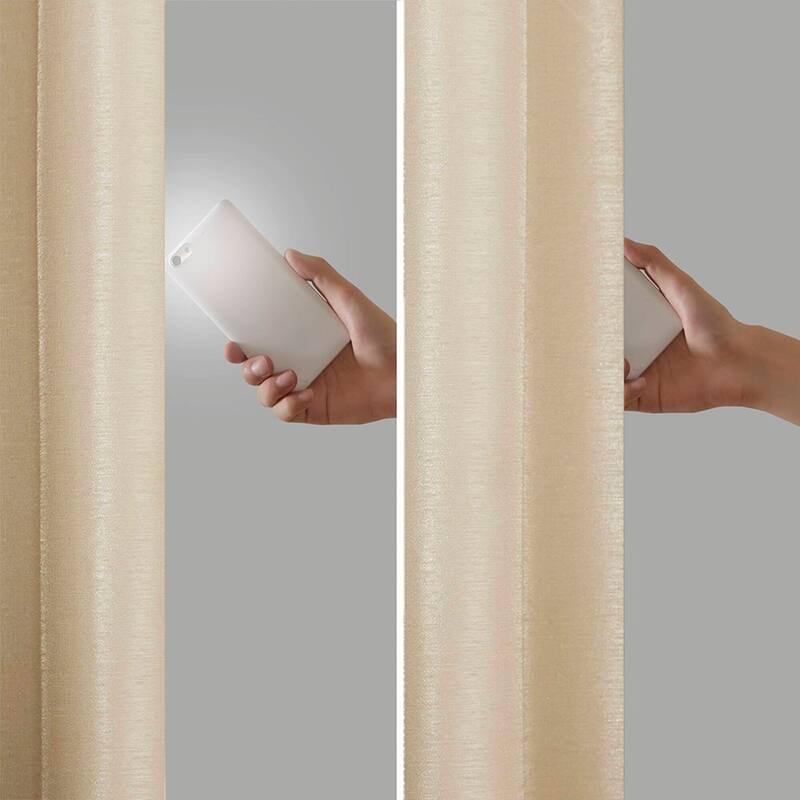 Madison Park Emilia Twist Tab Total Blackout Window Curtain Panel