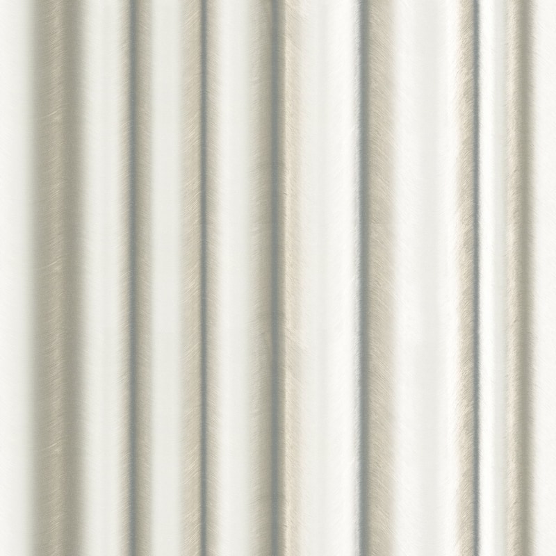 Galerie Wallcoverings Air Collection Silk Wave Shimmer Textured Wallpaper Roll - Silver - 33 feet long x 27.5 inches wide