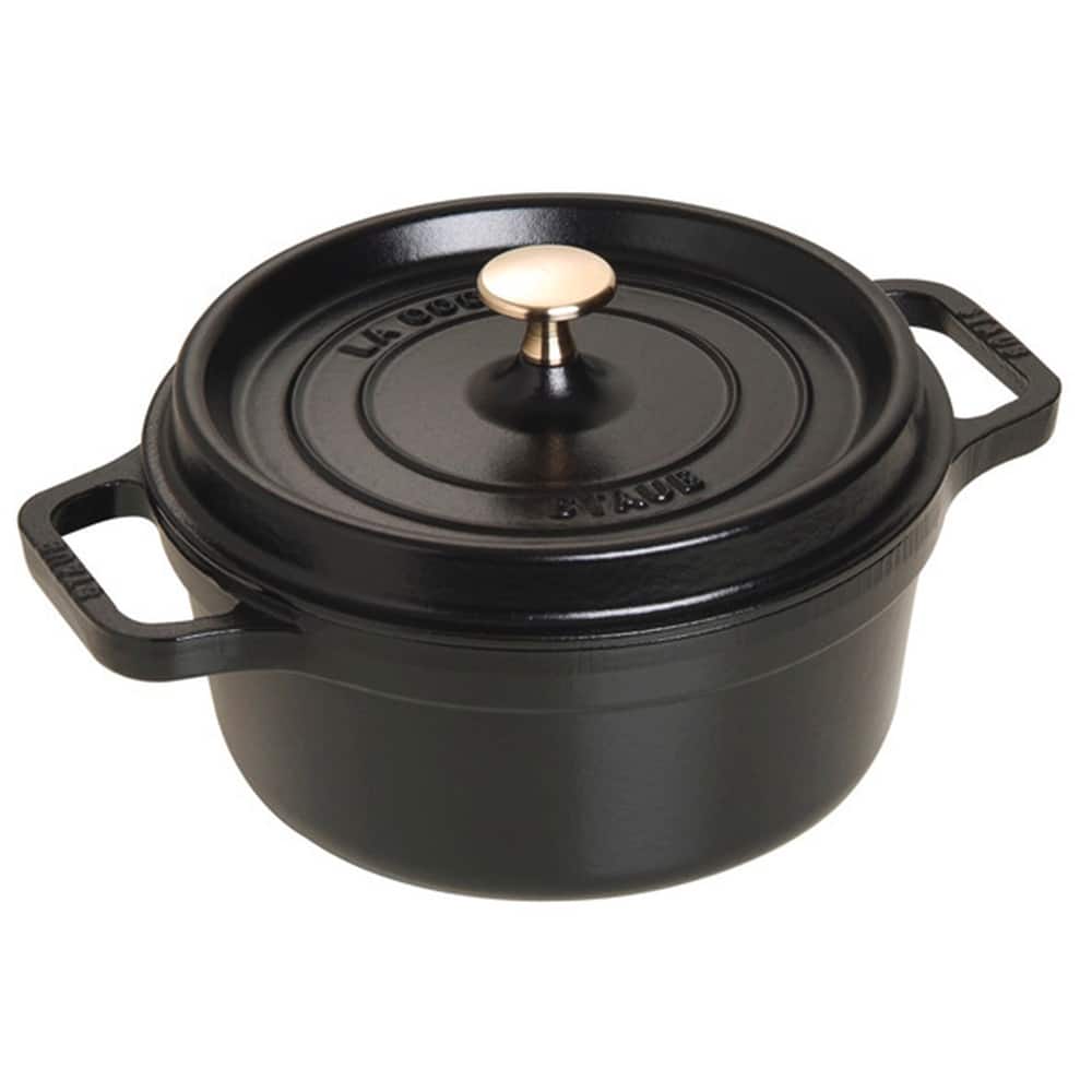 STAUB Cast Iron 2.75-qt Round Cocotte