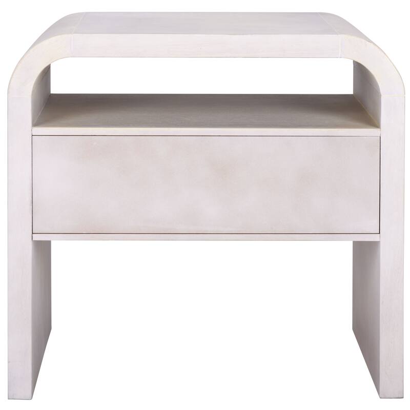 SAFAVIEH Home Prisha 1 Shelf 1-Drawer Nighstand