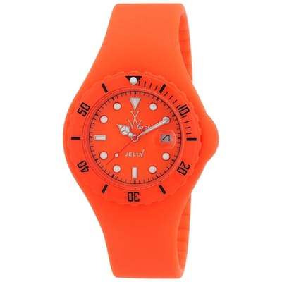 Toy Watch Women's Jelly Orange Dial Watch - JY03OR - 6 (36)