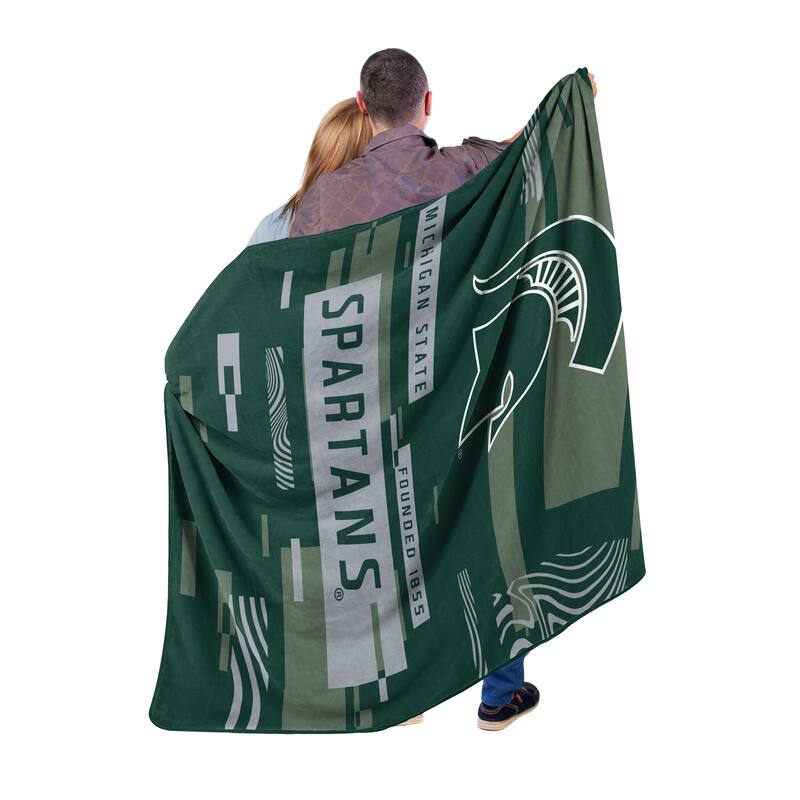 Digitize - Michigan State Raschel Throw