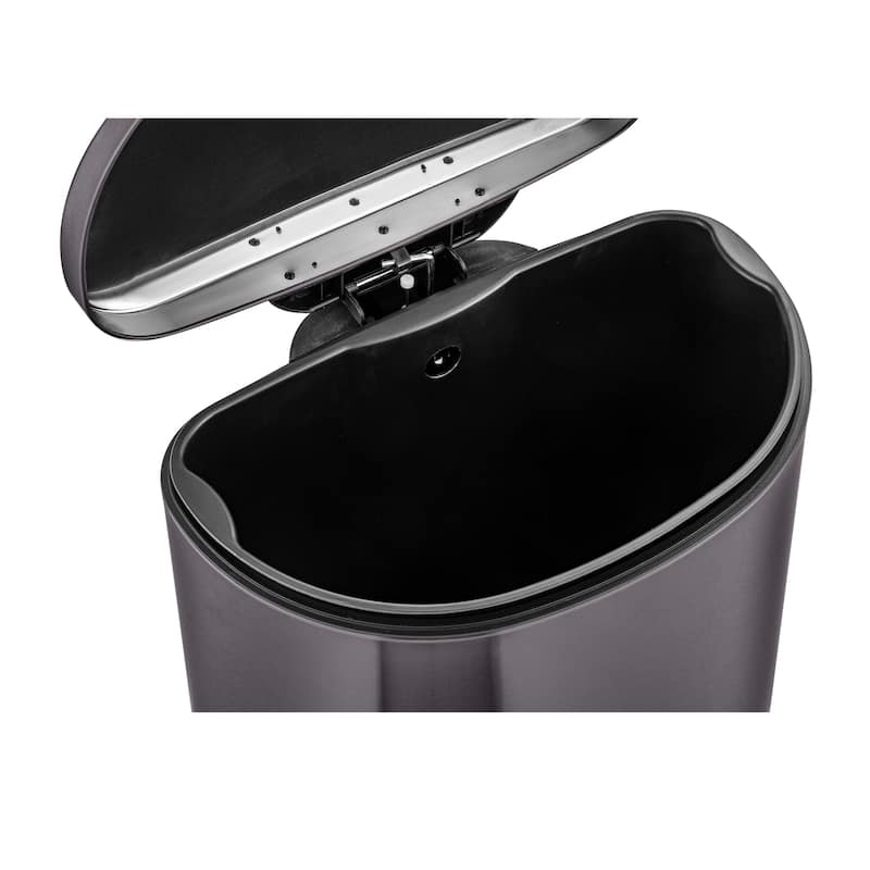 Qualiazero 50L / 13.2 Gallon D-Shape Step Can